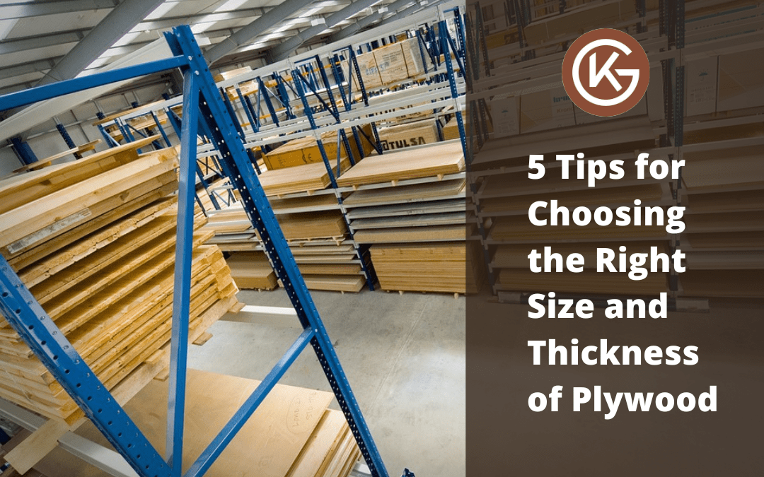 Right Size and Thickness of Plywood
